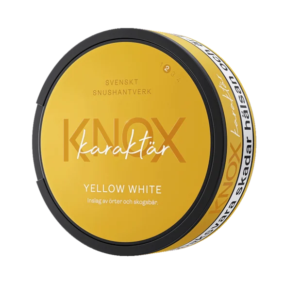 Knox Karaktär Yellow White