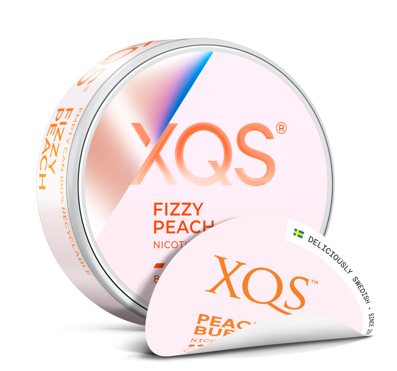 XQS Fizzy Peach 8mg